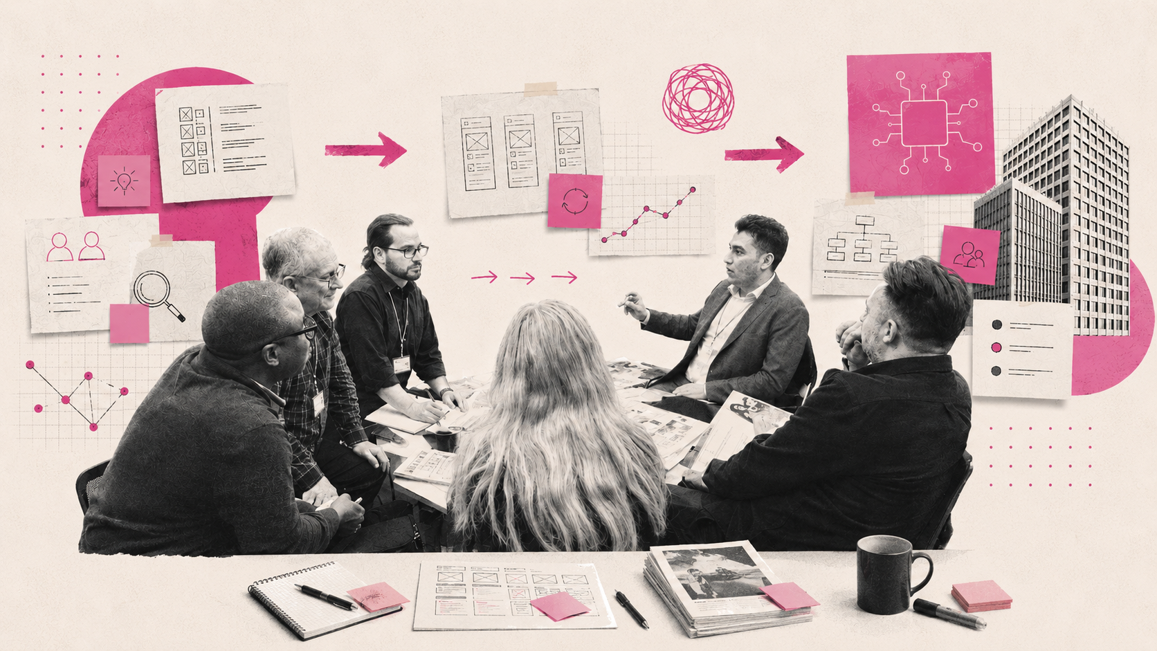 Treehouse team in a Human-Centred AI sprint