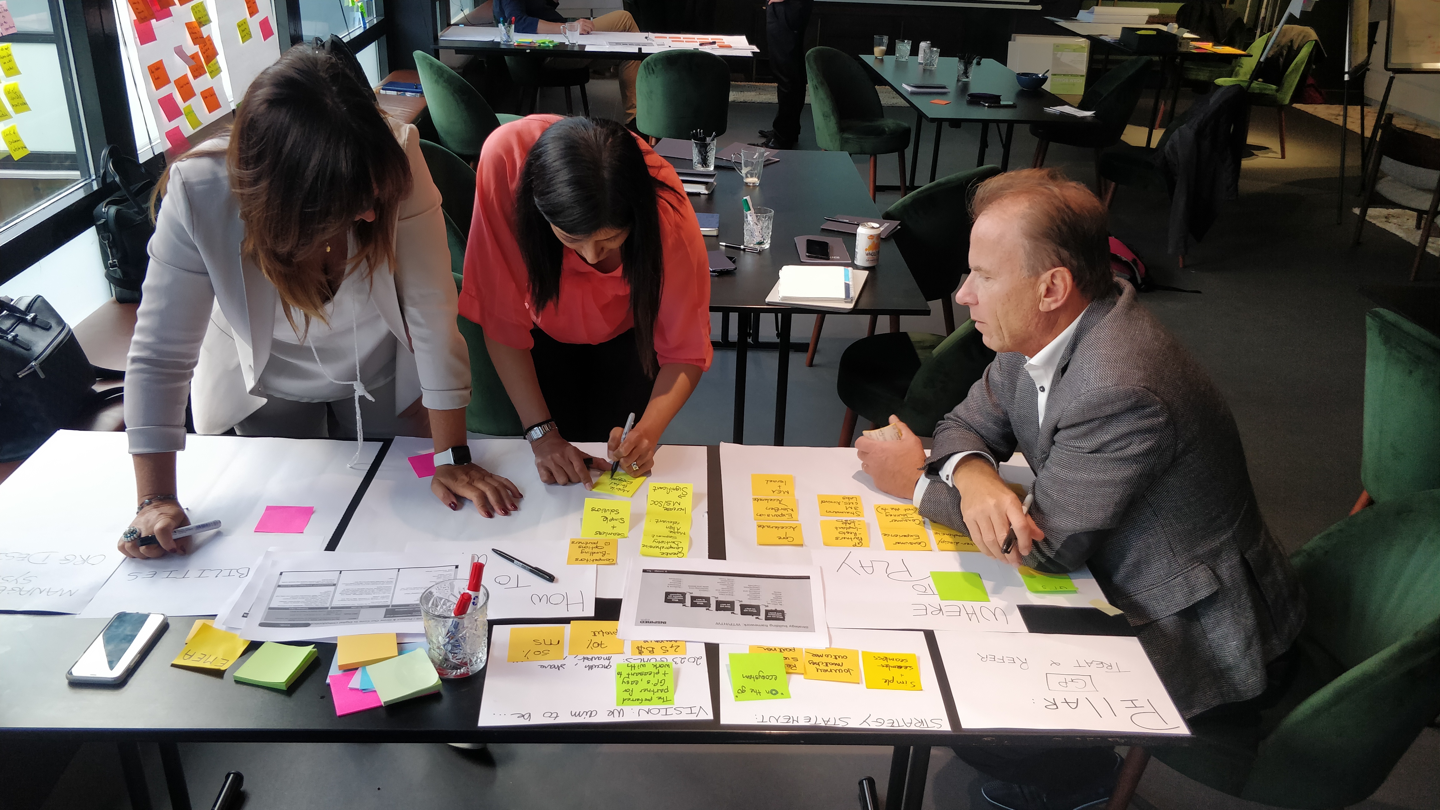 Treehouse facilitating a legal innovation workshop