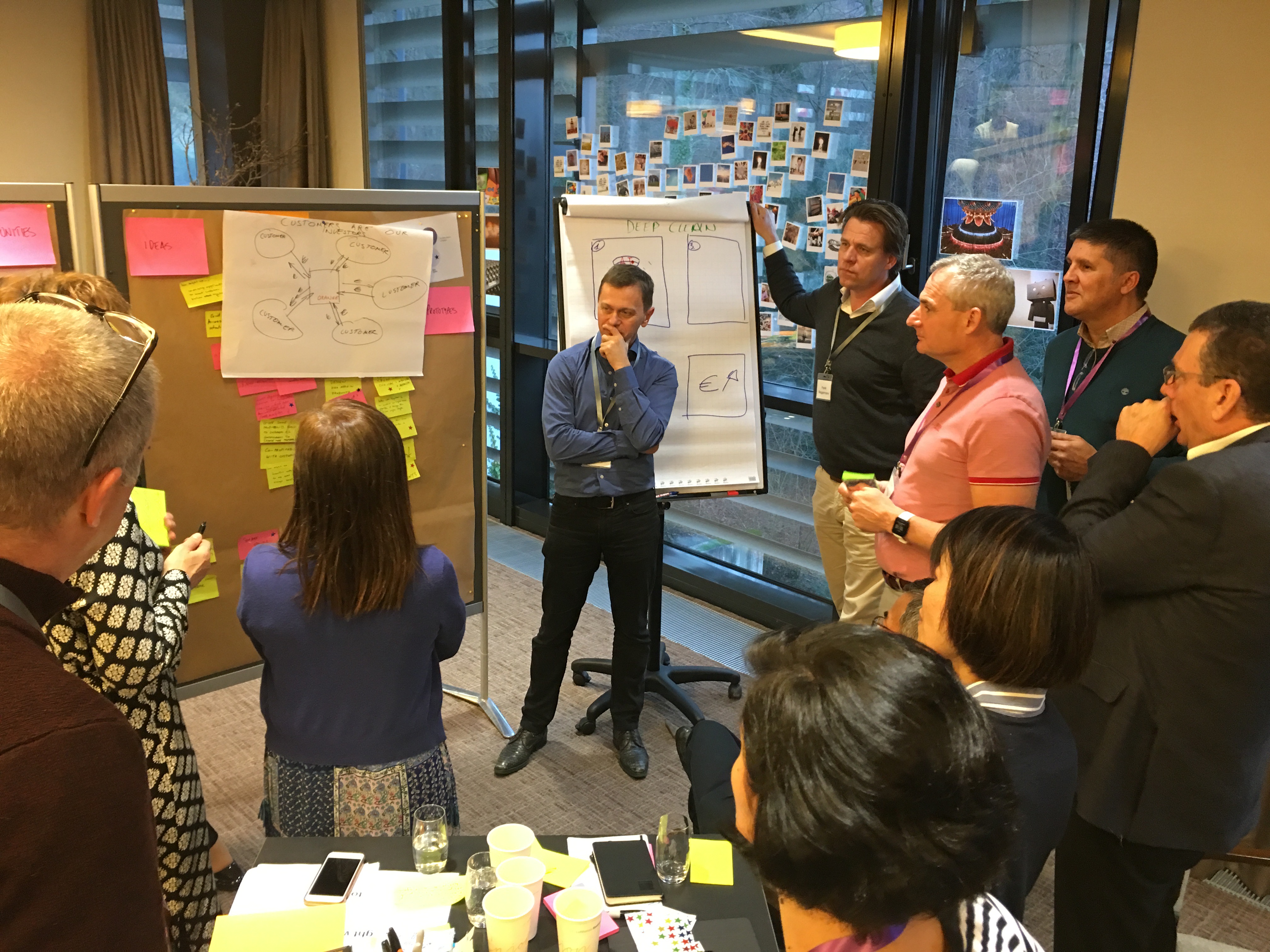 Law firm team collaborating in a Treehouse workshop