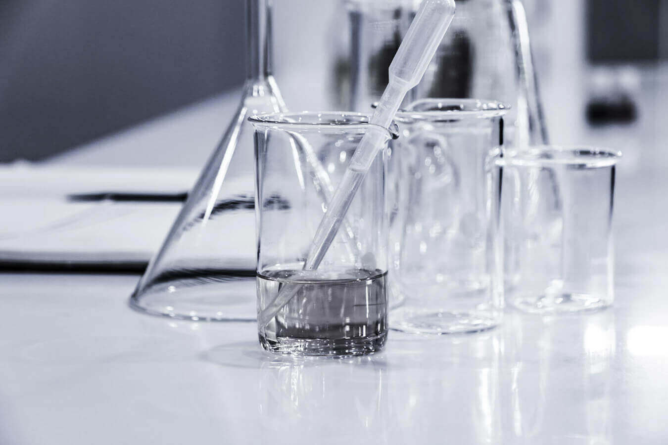 Lab beakers