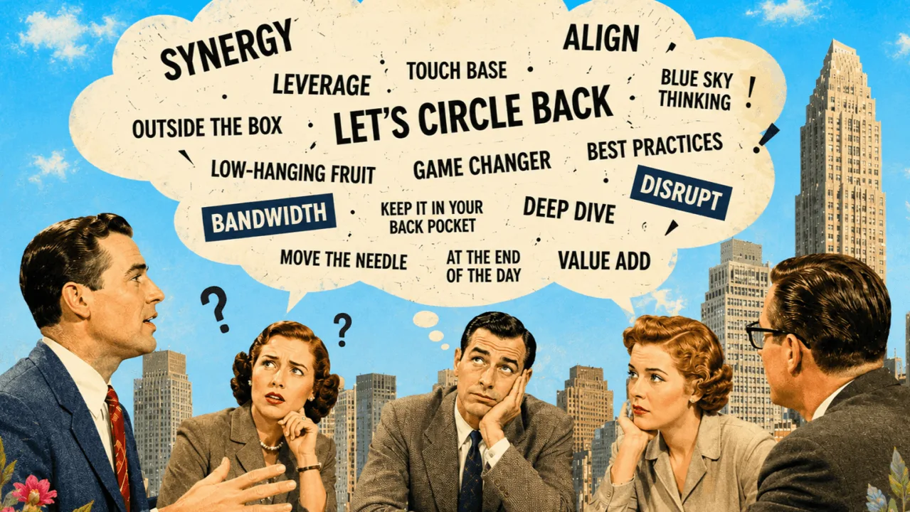 Cutting through the noise: The collective ick of business speak